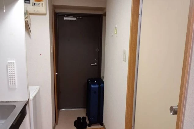 リゾートバイトの寮のトイレのサンプル画像。