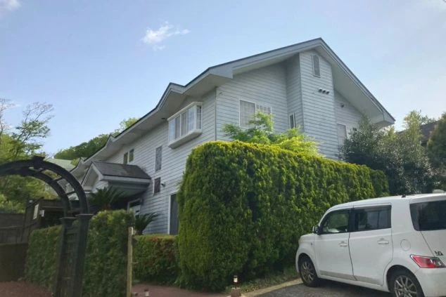 リゾートバイトの個室寮の外観画像。