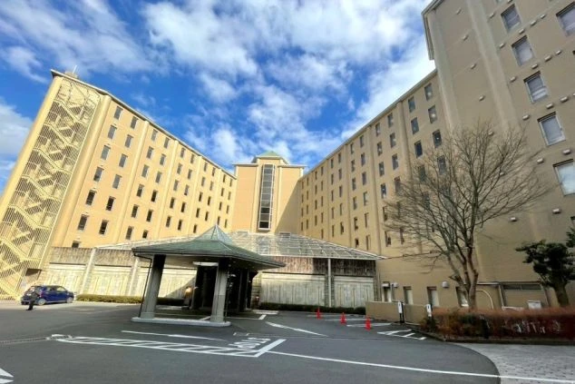 ワクトリ社員が撮影したホテルの外観写真。