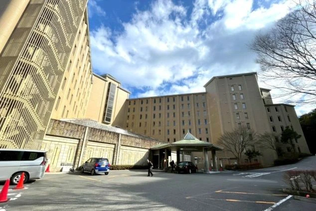 ワクトリ社員が撮影したホテルの外観写真。