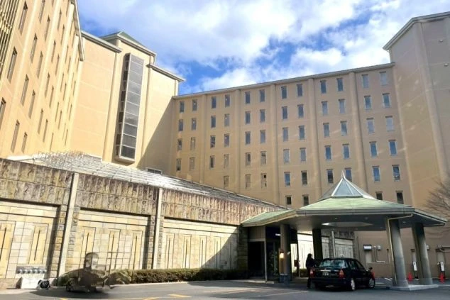 ワクトリ社員が撮影したホテルの外観写真。