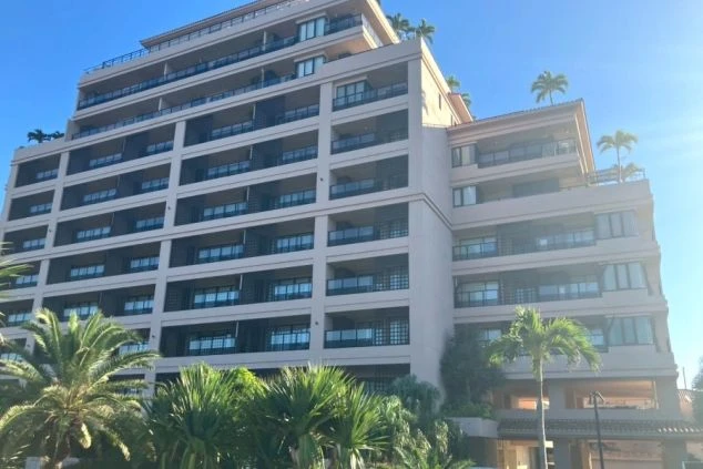 リゾートバイト先ホテルの外観画像