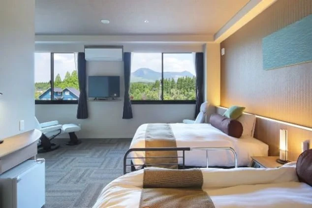 リゾートバイトの勤務先ホテルの客室の画像。