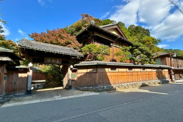 ワクトリ社員が撮った城崎温泉の旅館の画像。