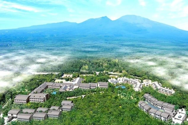 長野県軽井沢の画像。