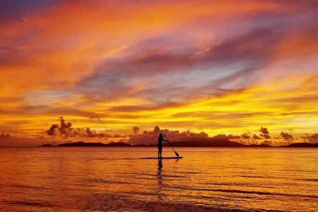沖縄県・与那国島の海の画像。