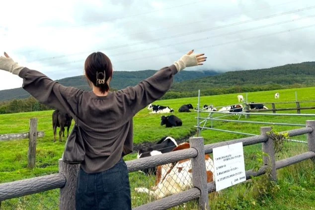 ワクトリスタッフが撮影した高原リゾートでの画像・女性・出会い・リゾートバイト