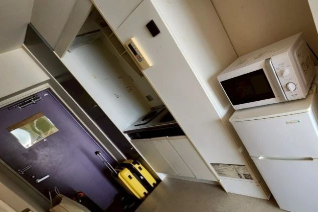 リゾートバイトの個室寮のキッチンの画像