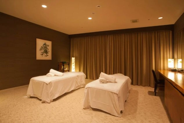 リゾートバイトの勤務先であるホテル内にあるエステサロンの写真。