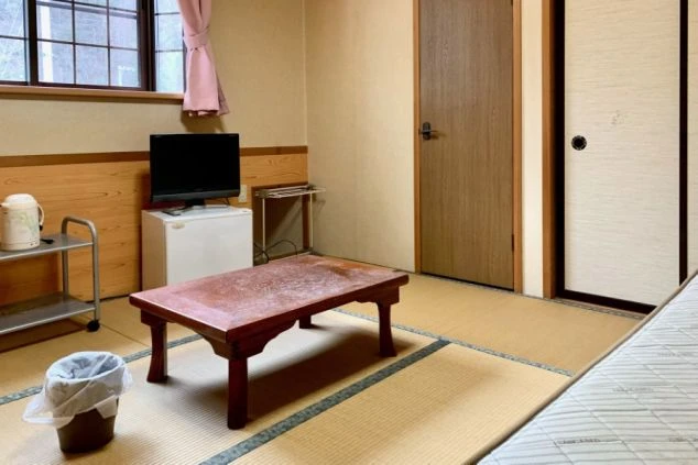 リゾートバイトの館外個室寮の部屋の画像。