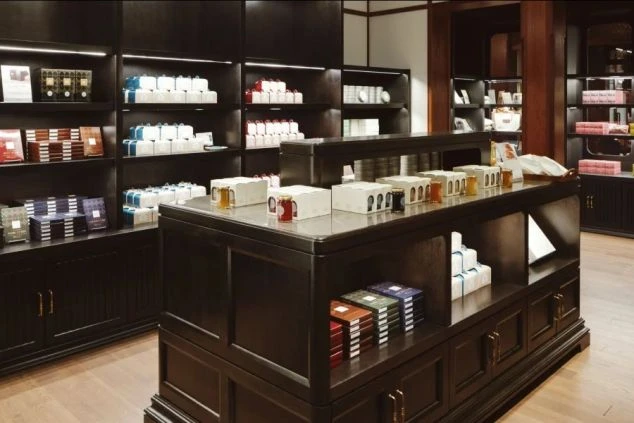 長野県・軽井沢のホテル内ショップの画像。