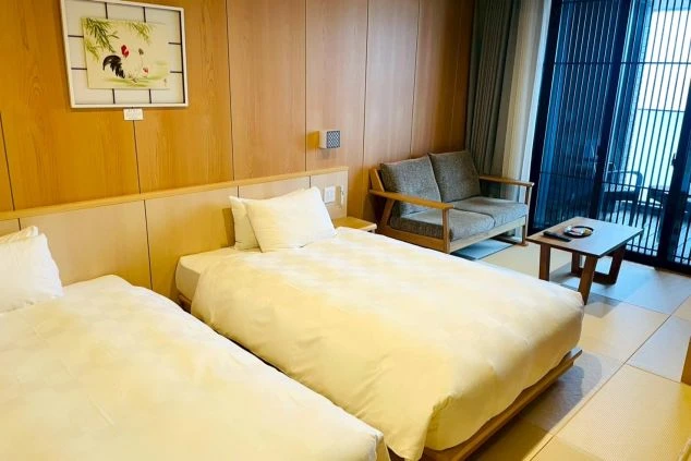 リゾートバイトの客室寮の部屋の画像。