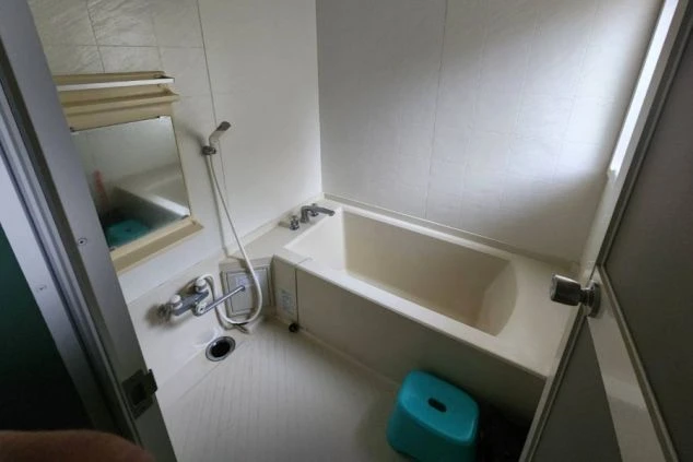 岐阜県・高山市でリゾートバイトする人の寮内お風呂の画像