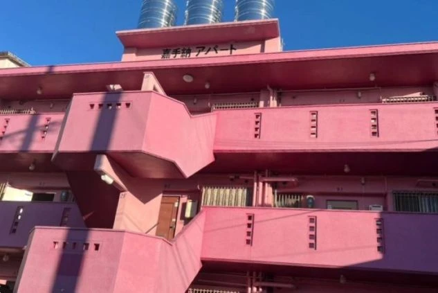 リゾートバイトのシェアタイプ個室寮の外観画像。