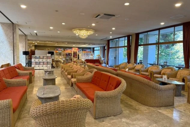 ワクトリ社員が撮影した三重県津市にある施設のロビーの画像。