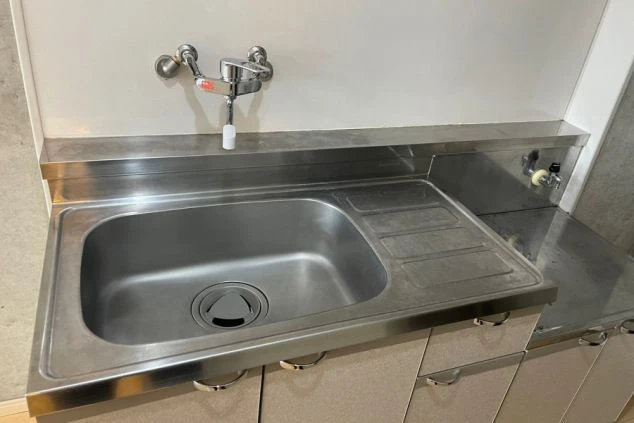 リゾートバイトの完全個室寮のキッチンの画像