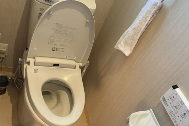 リゾートバイトのシェアタイプ寮のトイレの画像