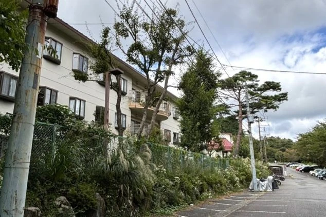 リゾートバイトの個室寮の外観画像