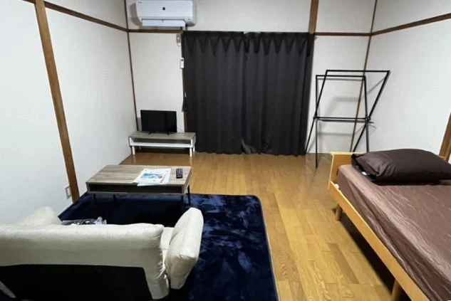 リゾートバイトの完全個室寮の部屋の画像