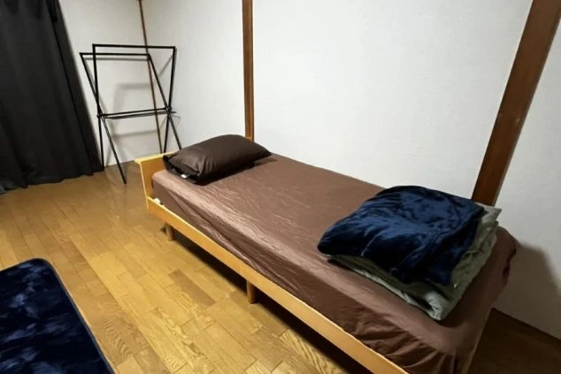 リゾートバイトの完全個室寮の部屋の画像