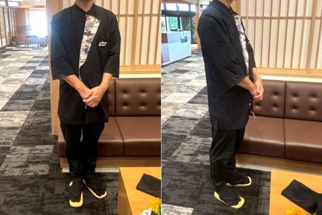 宿泊全般業務の制服(作務衣)のワクトリオリジナル画像。