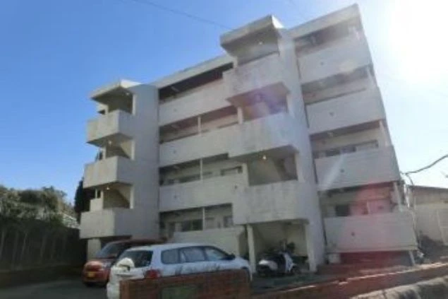 リゾートバイトの家族寮の外観。カップルや家族で住める、広々としたアパートタイプの寮です。