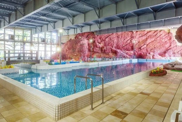 屋内温泉スパの写真