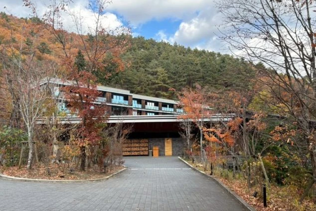 ワクトリ社員が撮影した施設の外観写真。