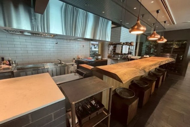 ワクトリ社員が撮影した施設の厨房の写真。