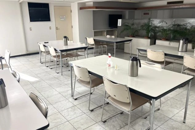 白浜エリアの施設でリゾートバイトする人が住み込む寮の共用洗濯機の画像