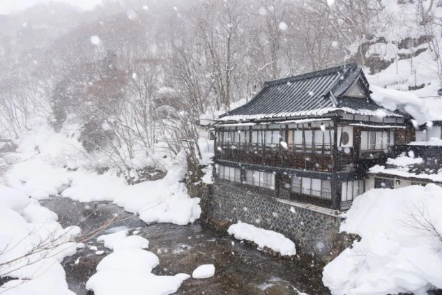 水上高原の冬の様子。