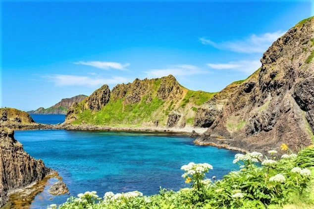 澄海岬から望む海