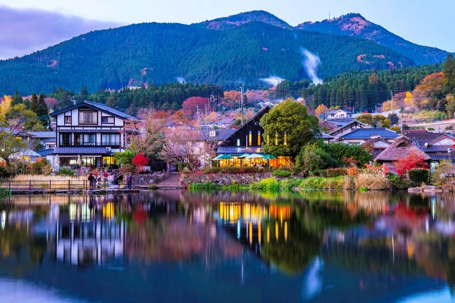 由布院温泉のエリア紹介イメージ