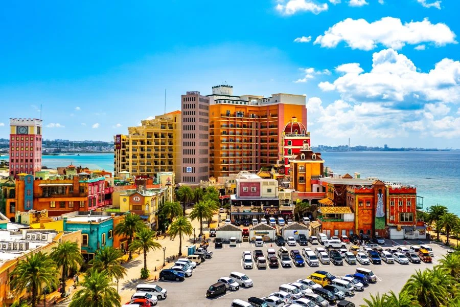 本島中部のエリア紹介イメージ