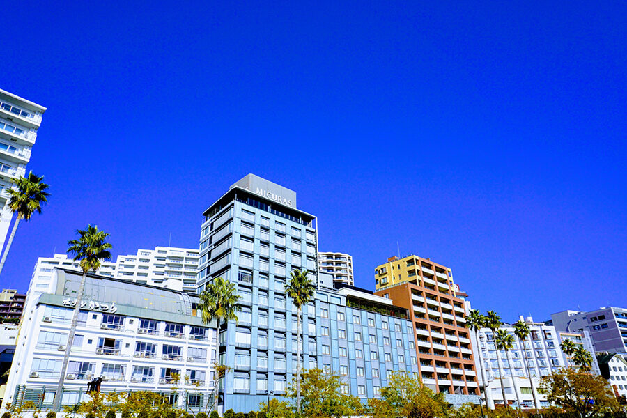 海沿いのホテル